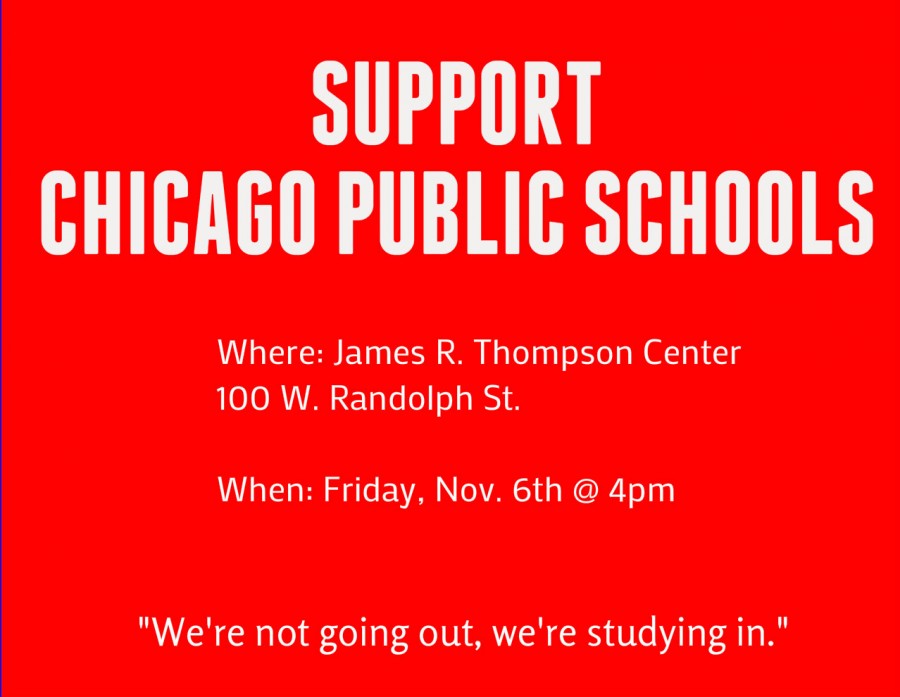 Come and support Chicago Public Schools at the CPS Student Led Rally!