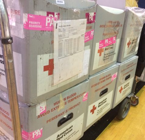 Materials brought by the American Red Cross