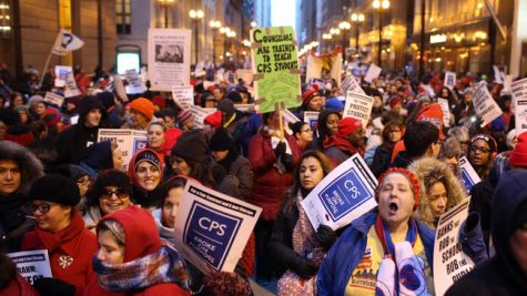 Chicago Teachers Union 1 Day Strike on April 1st, 2016 Photo courtesy of the Chicago Tribune