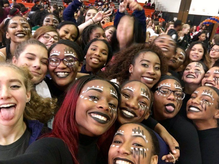 Whitney Young Poms Team Sweeps City
