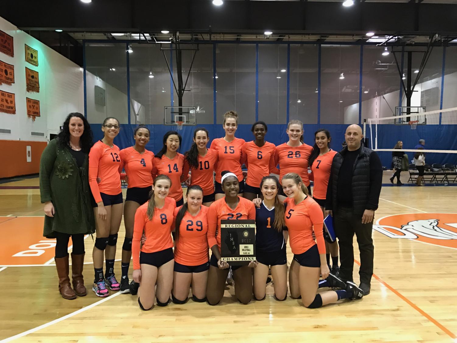 The Lady Dolphins Varsity Volleyball Team are Regional Champions! – BEACON