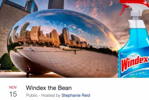 Whitney Young Students Excited to Windex the Bean