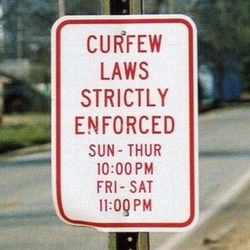 Curfews on Teens