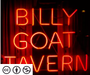 Billy Goat Tavern Sign