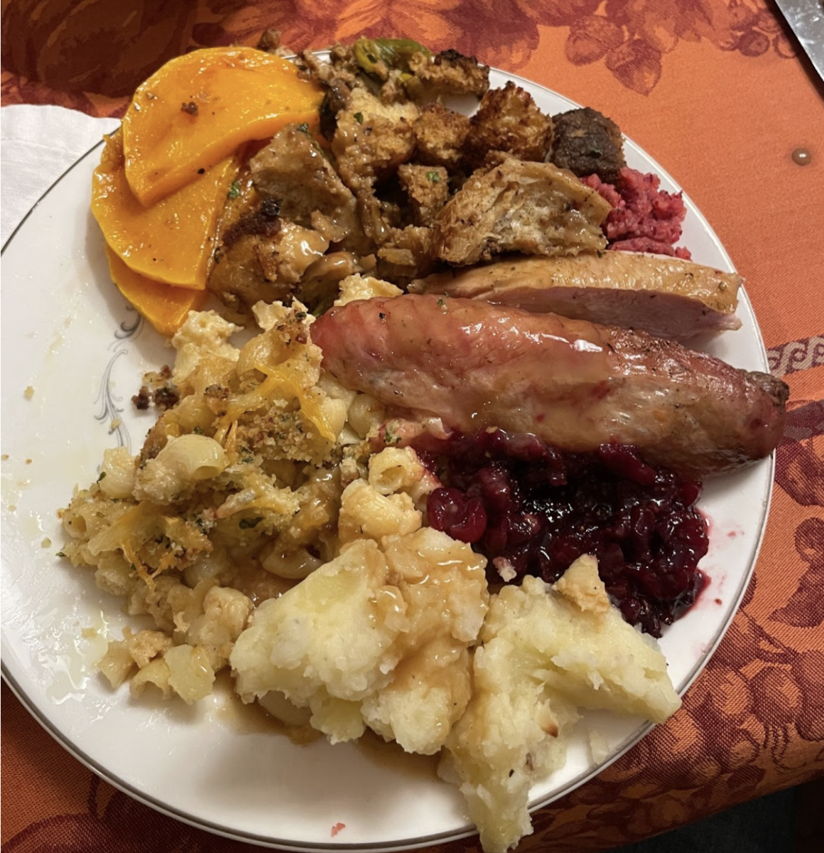 A+Meinertzhagen+Thanksgiving+meal